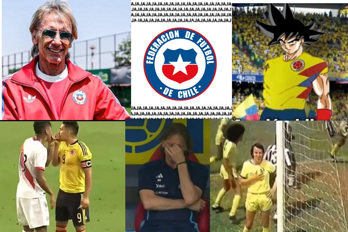 Disfruta con los mejores memes del Colombia - Chile