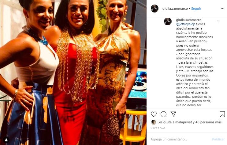 Crítica de moda también se disculpa con Anahí de Cárdenas por comentario desatinado.