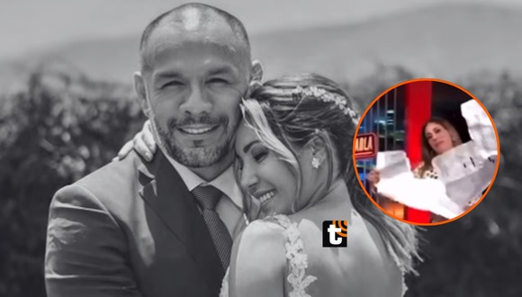 TROME - Tilsa Lozano celebra su divorcio de Jackson Mora y “rompe” acta notarial EN VIVO: “Voy a llorar”