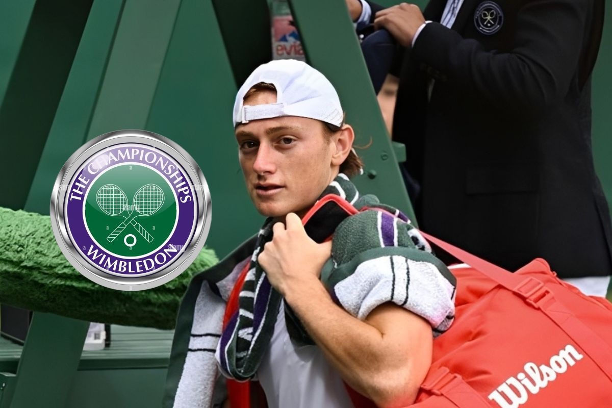 Ignacio Buse se despide de Wimbledon tras caer en dobles (Foto: AFP)