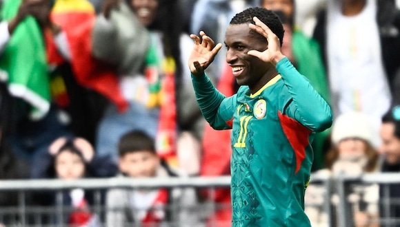 Gol de Nicolas Jackson para el 1-0 de Senegal vs. Perú. (Video: América TV)