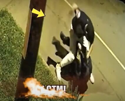 Churrito Hinostroza agrede a fiscalizador