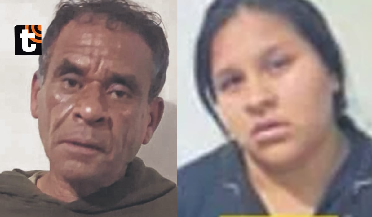 Augusto Salas (55), ‘Lechuga’ y Denisse Sandoval (19)