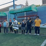 La historia de Ucrania llega a estudiantes de colegio en San Borja