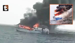 ¡Pánico en el mar de Piura! Niños SALVAN DE MORIR tras fuerte incendio en yate que se dirigía al avistamiento de ballenas