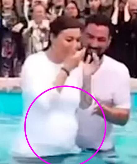 Angie Jibaja luce abultado vientre