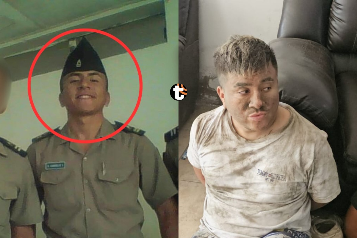 'Saico' fue capturado hace dos semanas, en un espectacular operativo, cuando intentaba huir por el techo. Fotos: PNP.