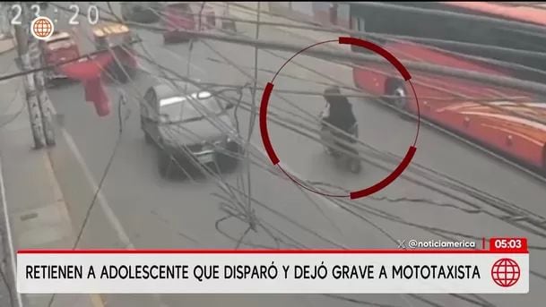Detienen a menor por extorsión en San Juan de Lurigancho. Foto: América Noticias