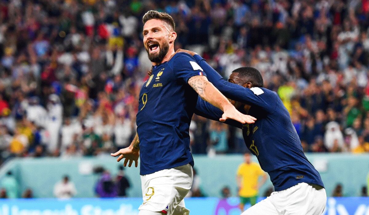 Francia y Australia juegan en el Grupo D del Mundial Qatar 2022.