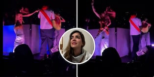 ¡Qué roche! Korina Rivadeneira es ignorada por vocalista de Rawayana en concierto en Lima