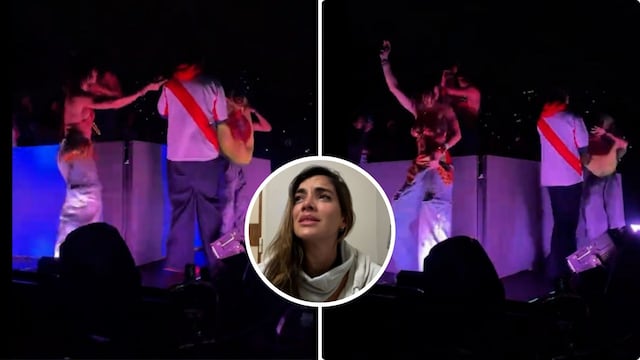¡Qué roche! Korina Rivadeneira es ignorada por vocalista de Rawayana en concierto en Lima