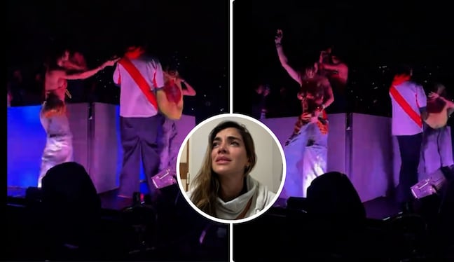 ¡Qué roche! Korina Rivadeneira es ignorada por vocalista de Rawayana en concierto en Lima