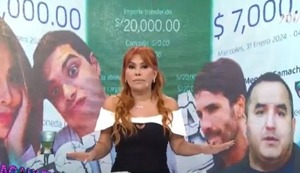 Salen nuevos estafados por expareja de Gabriela Serpa y la echan: “Ella sabía todo” | VIDEO