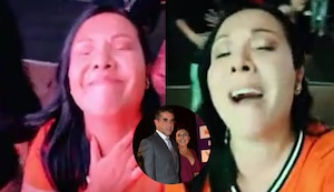 Tula Rodríguez se emociona hasta las lágrimas en concierto de Grupo 5 al escuchar la canción del ‘clic’ con Javier Carmona | VIDEO