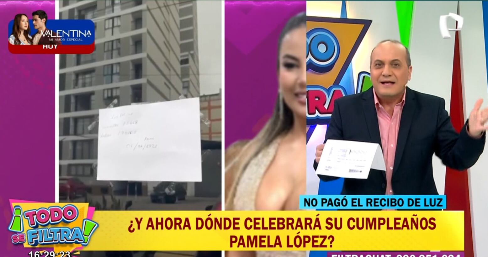 'Metiche' confirma que suministro es del local donde queda la discoteca inaugurada por Pamela López.
