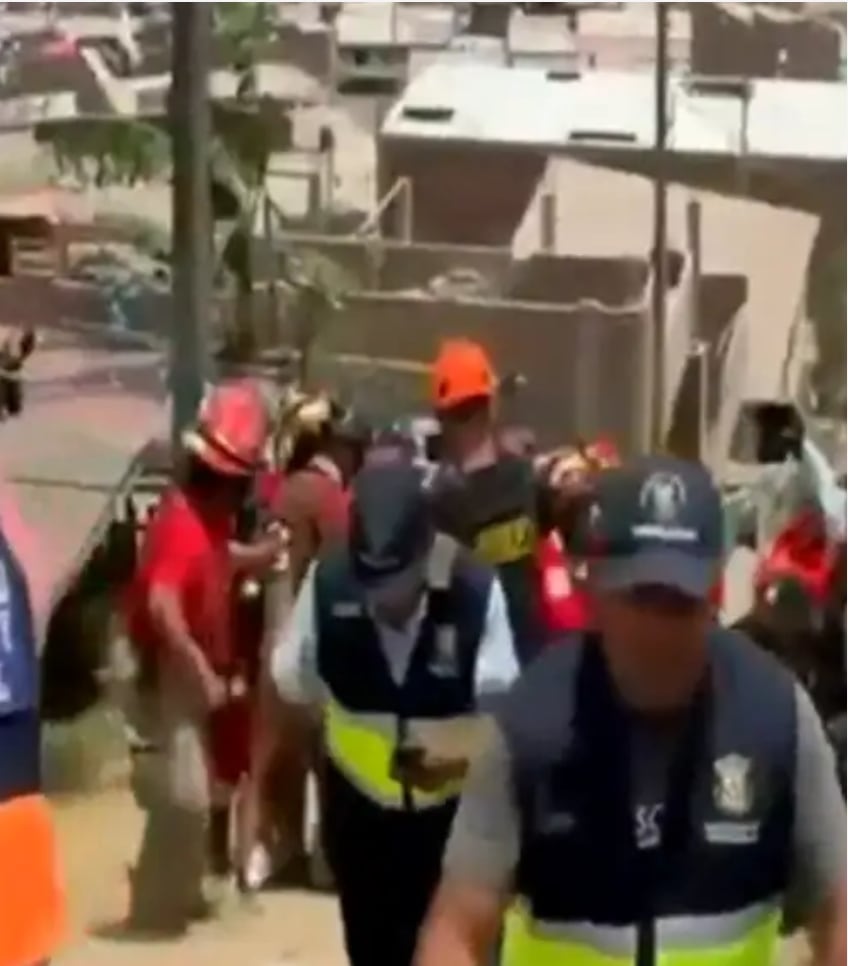 La obra buscaba avanzar en la construcción de un muro de contención
