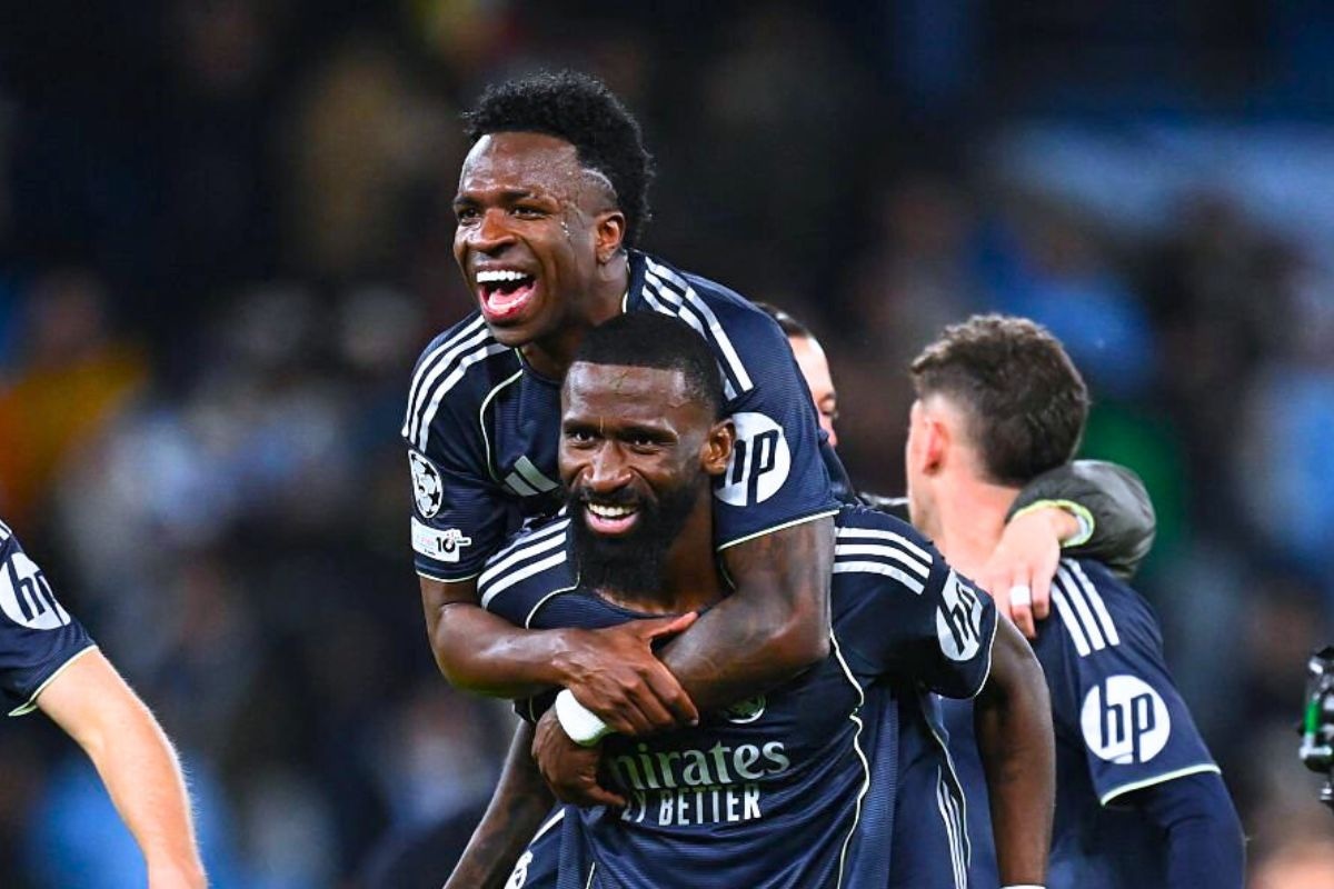 Real Madrid festeja clasificación a cuartos de final de Champions (Foto: Getty Images)