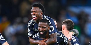 Real Madrid festeja clasificación a cuartos de final de Champions (Foto: Getty Images)