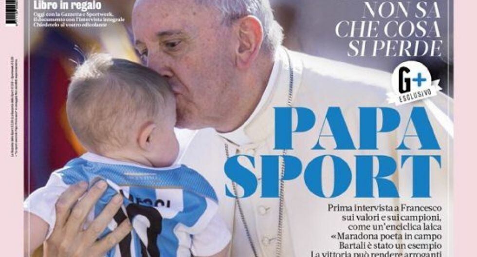 Francisco dio entrevista para La Gazzetta dello Sport