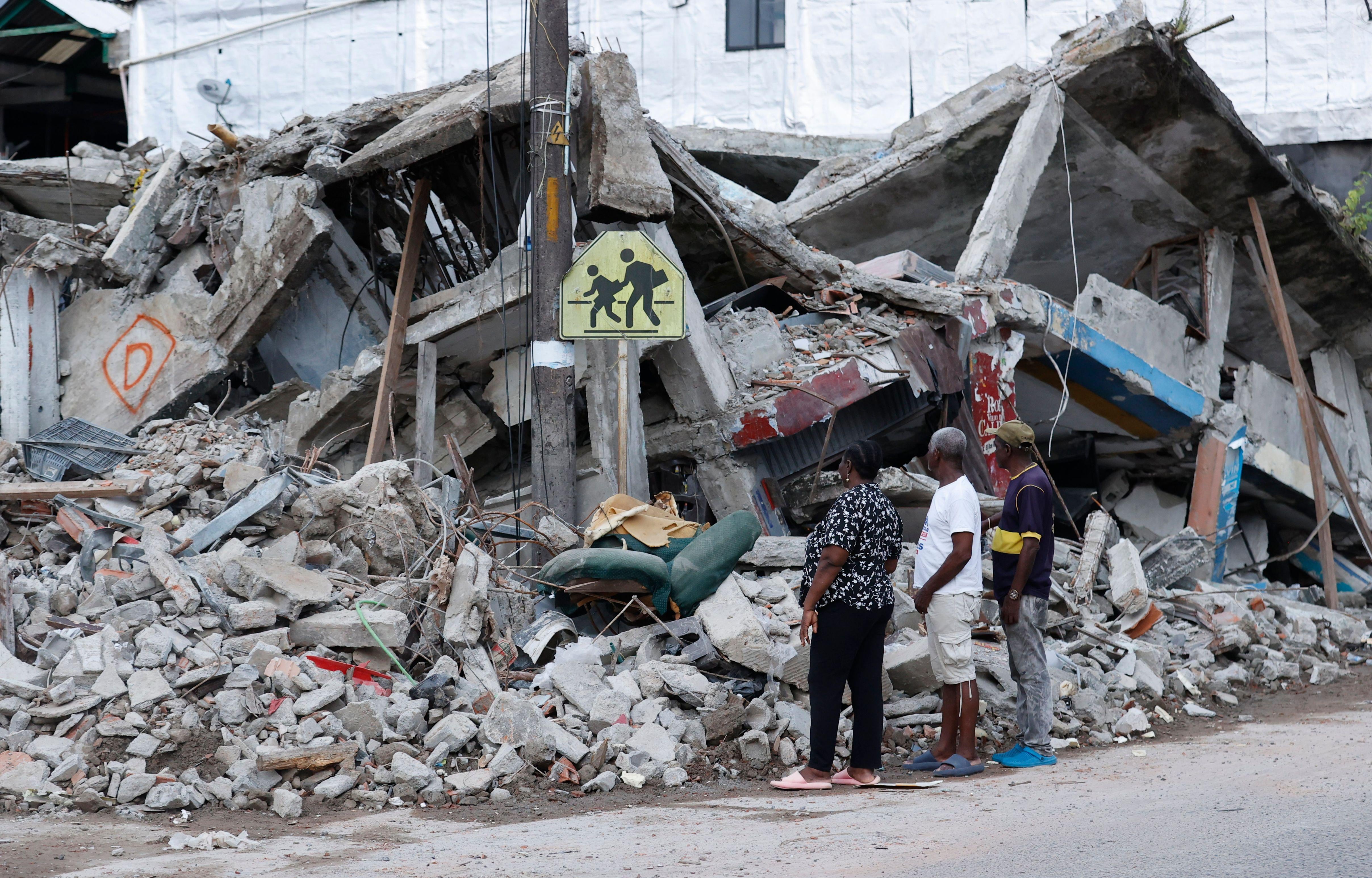 La zona de la devastación en Colombia. (Agencias)