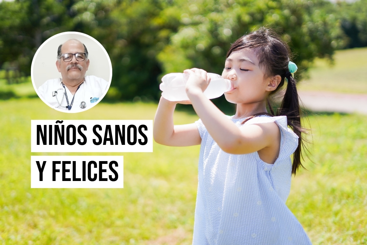 Aprende por qué los niños son más vulnerables al golpe de calor, cómo identificar sus síntomas y qué hacer ante esta emergencia. Foto: Istock.