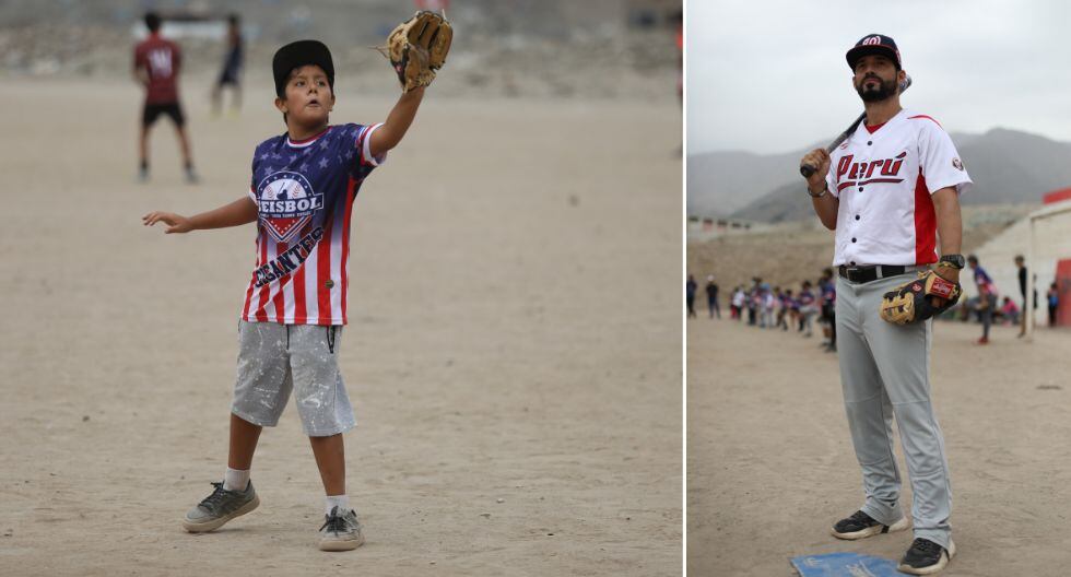 Béisbol en Huaycán, Ate. Fotos: Trome.