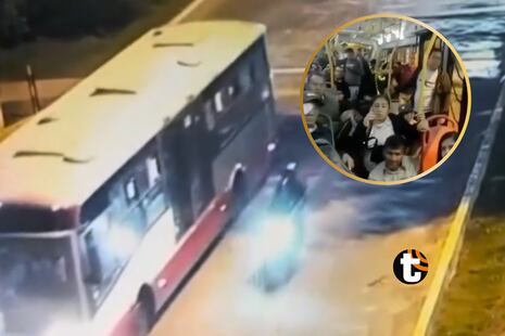 Ate: Presuntos extorsionadores balean a bus del Corredor Rojo y desatan el pánico entre pasajeros