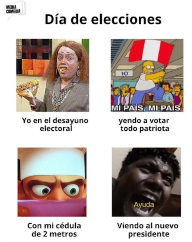 Cibernauras invadieron las redes con los memes en la primera vuelta de estas Elecciones 2026.