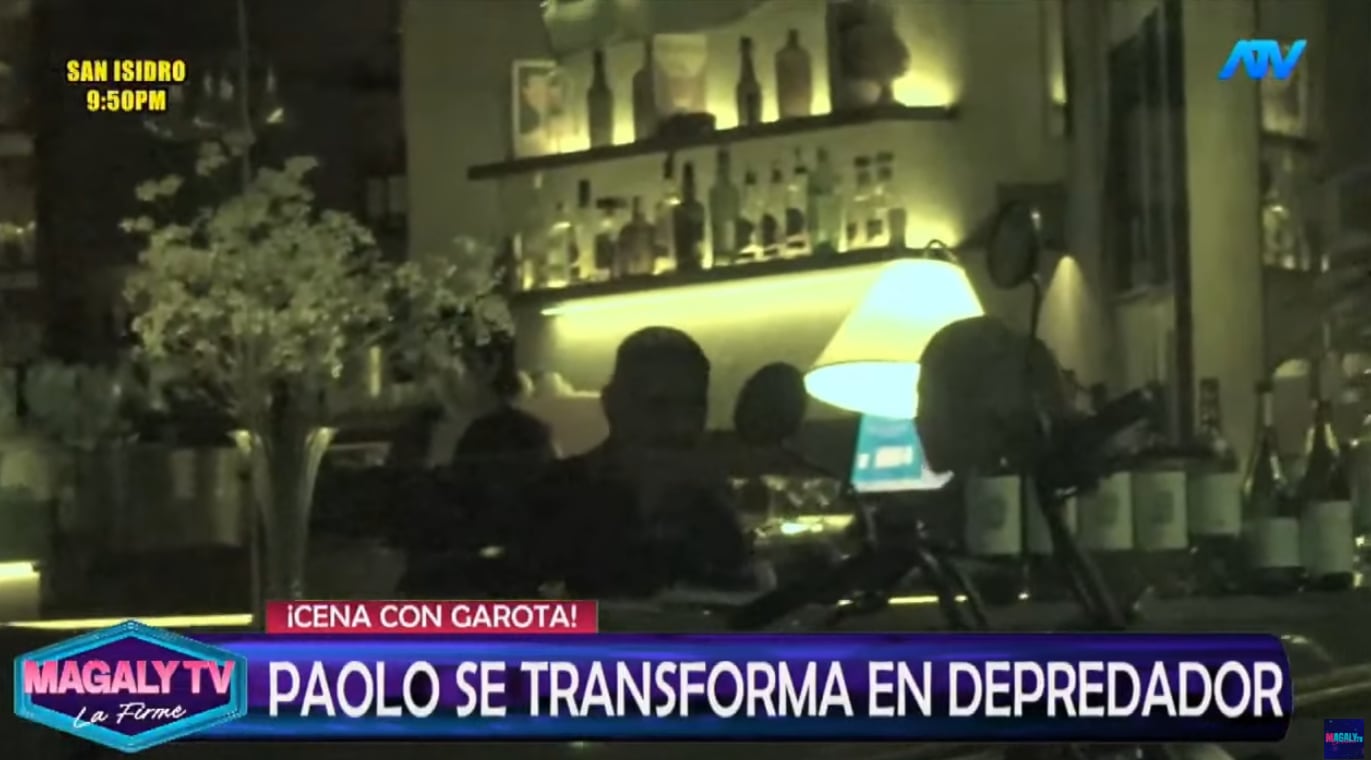 Paolo Guerrero y Ana Paula Consorte captados cenando.