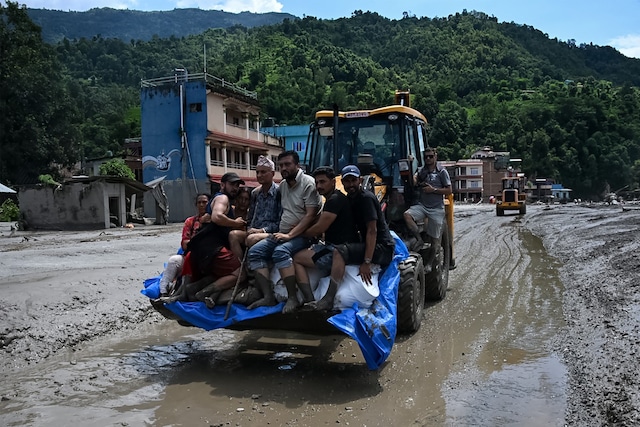 Tragedia en Nepal. Foto: Prakash MATHEMA / AFP