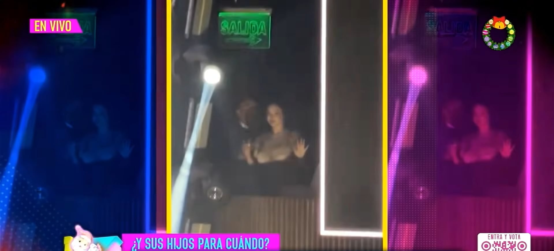 Futbolista se va de juerga con Pamela Franco. (Fuente: Willax)