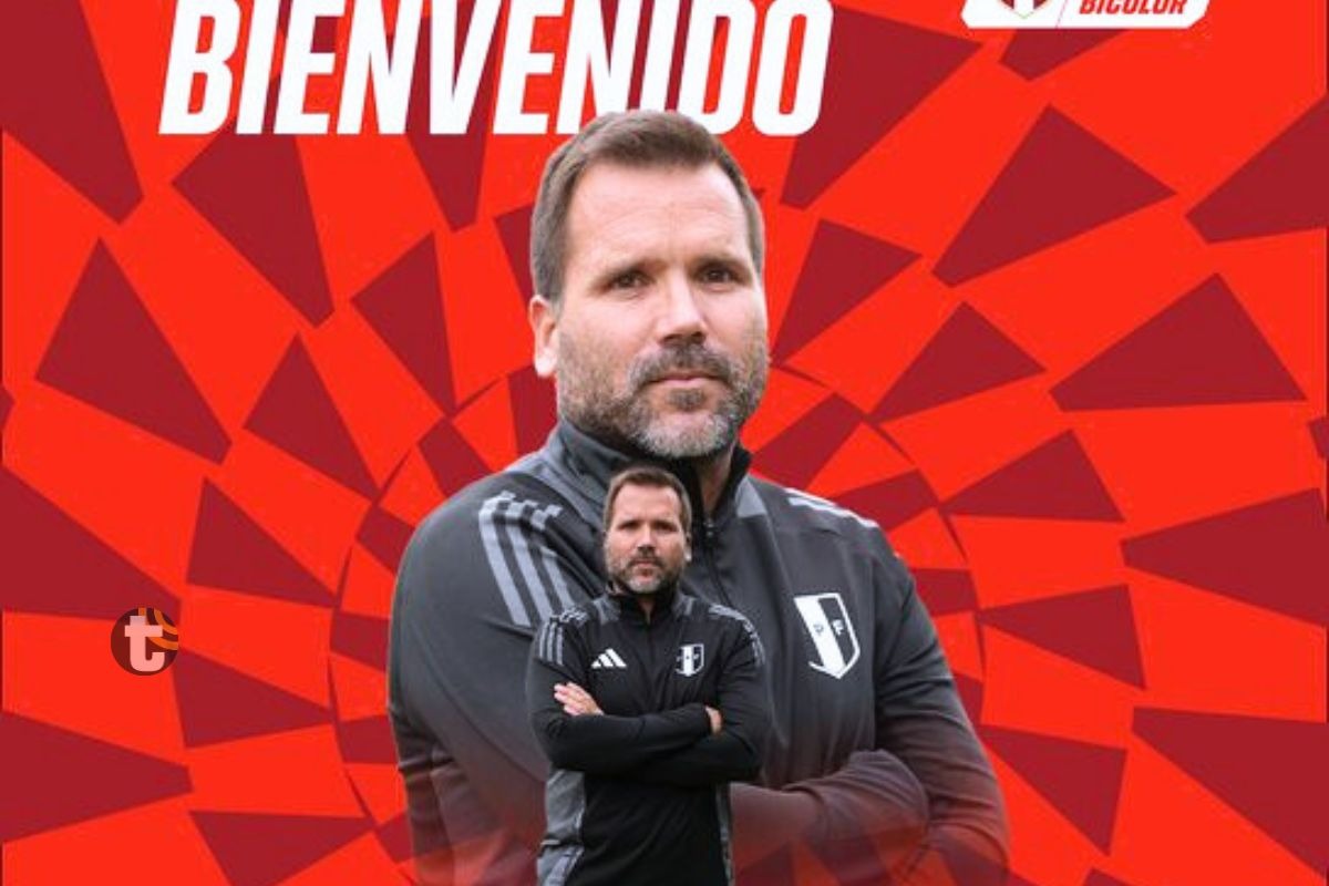 Renzo Revoredo es el nuvo entrenador de la Sub 17 (Foto: @LaBicolor)