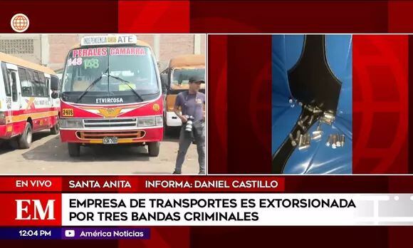 Empresa de Transportes Etvircosa viene recibiendo mensajes extorsivos.