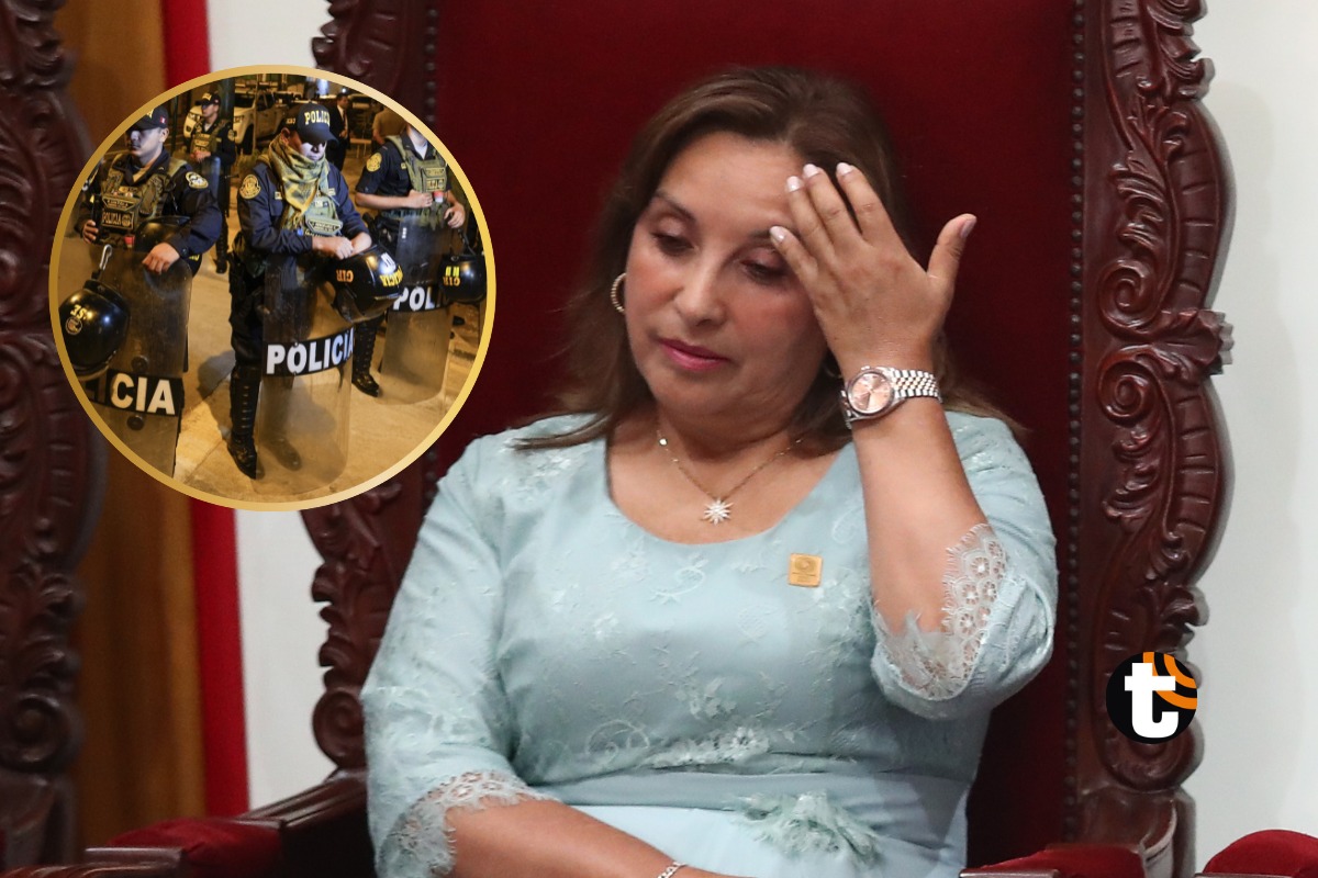 Allanan casa de Dina Boluarte