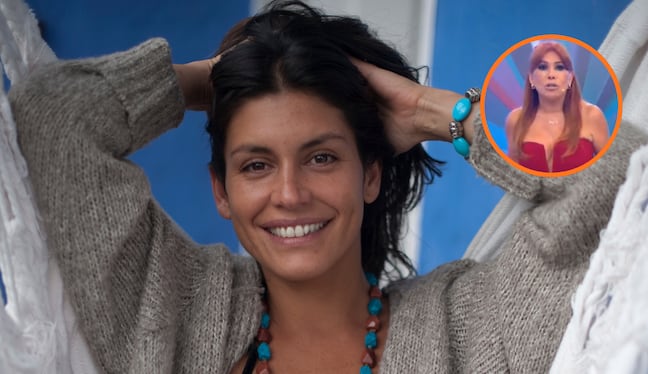 Magaly Medina acogió como protegida a Andrea Montenegro en el inicio de su carrera. (Foto @gec/ Magaly TV)