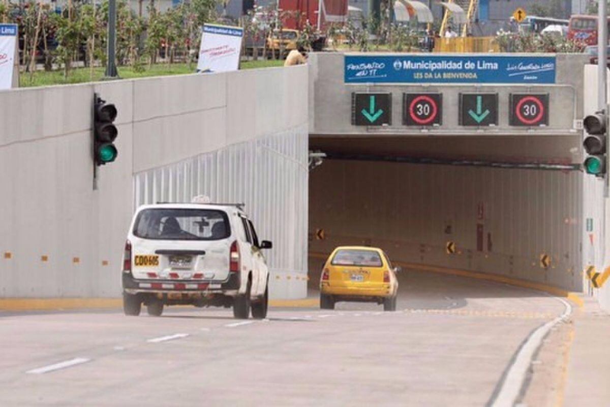 Municipalidad de Surco y Policía evitó cierre de túnel Benavides (Foto: GEC)