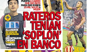 RATEROS TENÍAN ‘SOPLÓN’ EN BANCO