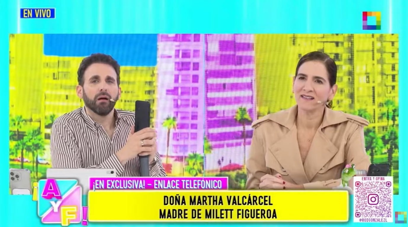 Madre de Milett niega haber hablado de Marcelo Tinelli.