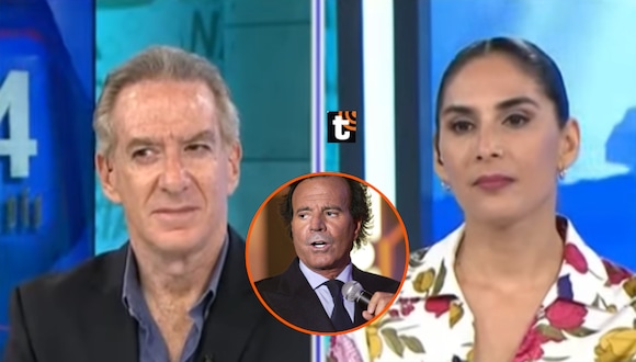 TROME - Eddie Fleischman y Pamela Acosta tienen diferencia de opiniones EN VIVO sobre denuncias a Julio Iglesias por abuso
