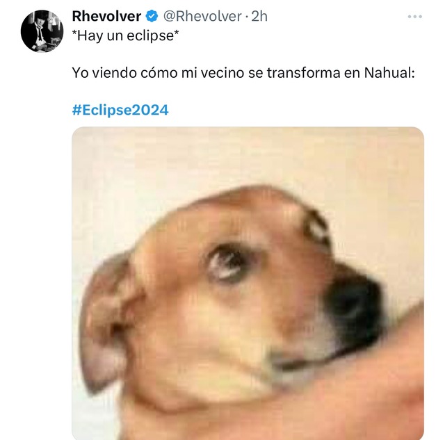 Eclipse Solar total 2024: Los memes más virales (Fotos: Twitter)