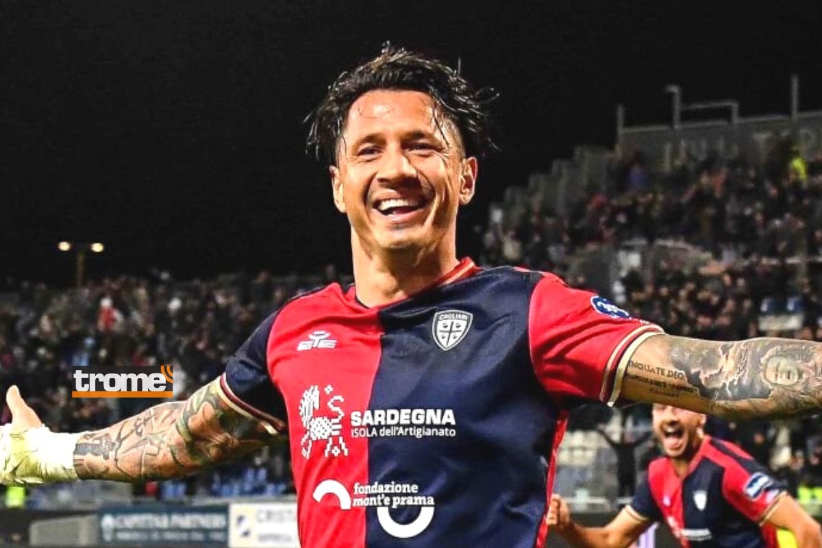 Gianluca Lapadula es la nomina del Cagliari para enfrentar al Frozinone (Foto: AP)