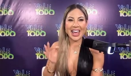 Pamela López confirma romance con Franco Portales.