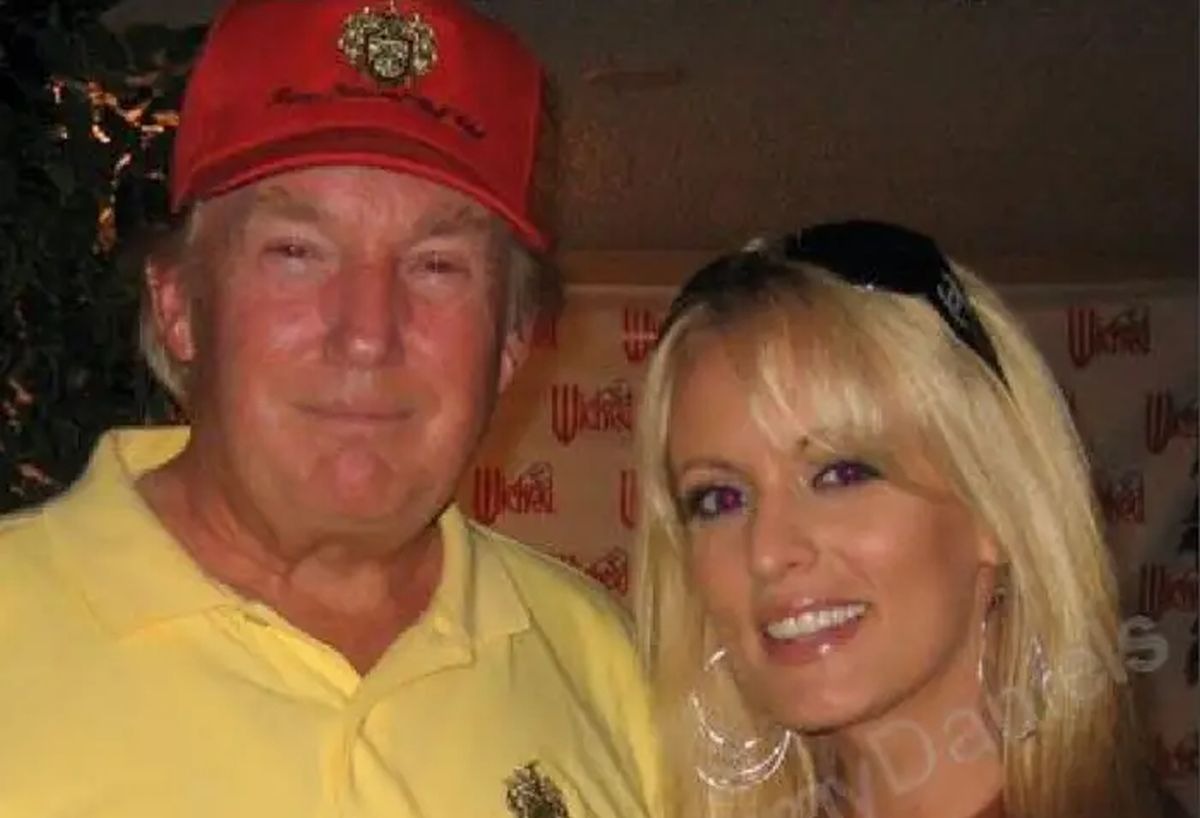 Donald Trump y actriz de cine para adultos