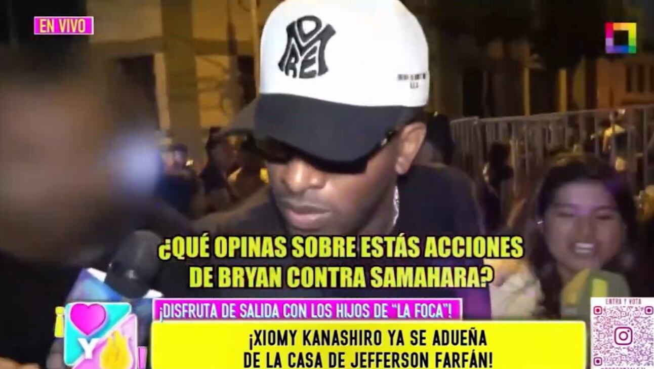 Jefferson Farfán no opina sobre la agresión a Samahara Lobatón a manos de Bryan Torres.