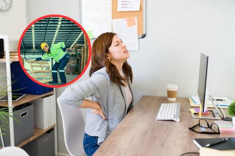 Salud: 4 tips para evitar la lumbalgia en el trabajo