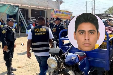 ¡Sicario llegó en mototaxi y lo mató frente a todos! Vendedor de frutas recibió cinco balazos en mercado ...