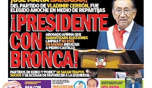 ¡PRESIDENTE CON BRONCA!
