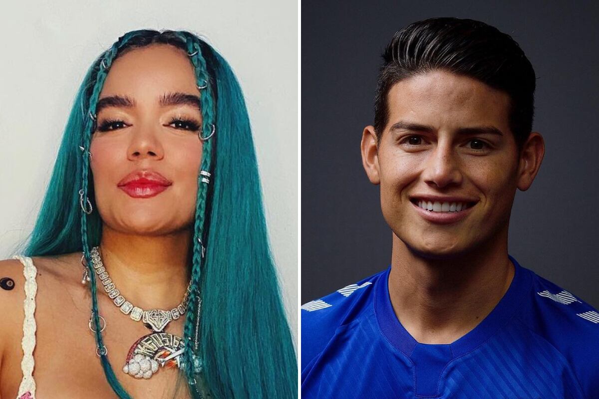 Los colombianos estarían en una relación, pero ninguno de ellos lo ha confirmado o desmentido (Foto: Instagram de Karol G y James)