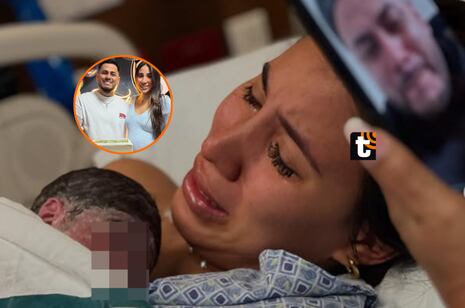 Samahara se quiebra en el nacimiento de su bebé y comparte inéditas fotos: “Bienvenido amor mío”