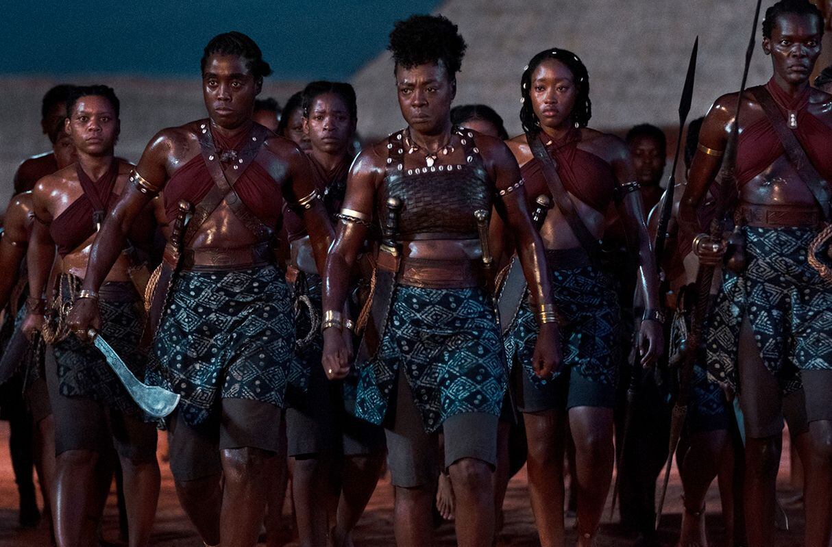 Viola Davis es la protagonista de la película "La Mujer Rey" (Foto: Sony Pictures)